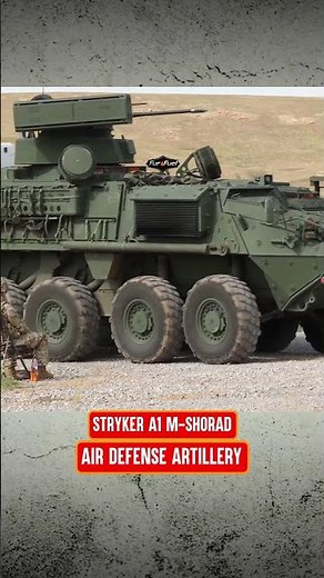 Stryker A1 M-SHORAD — America’s Mobile Air Defense Beast in Action