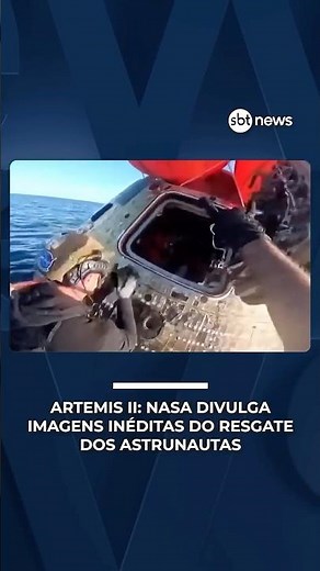 NASA releases never-before-seen video of the Artemis II mission rescue | #SBTNews