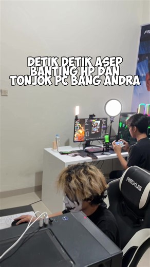 We asep kabur cuy🤬#alonesaldy | asep vs andra st ngamuk