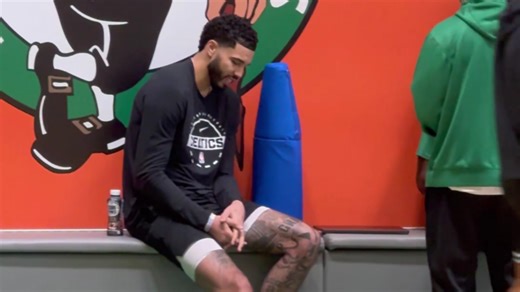 塔图姆已经回到队内训练了，进展顺利