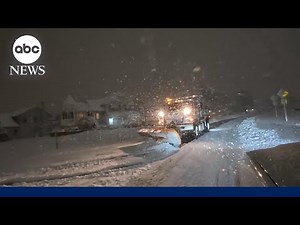 Major winter storm slams Northeast US