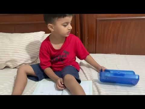 Cute Kid Studying | Focused & Learning Time