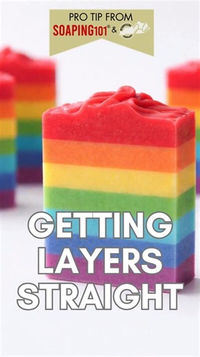 Getting Straight Soap Layers