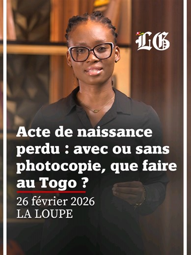 Réponse à @ib40406 Tu as perdu ton acte de naissance sans aucune photocopie ? Ou bien tu as une photocopie, mais la mairie ne retrouve pas l’archive ? Dans La Loupe, on t’explique les deux cas, étape par étape : quoi faire à la mairie, quand saisir le tribunal, et comment obtenir un nouvel acte officiel au Togo. #LaLoupe #ActeDeNaissance #ÉtatCivil