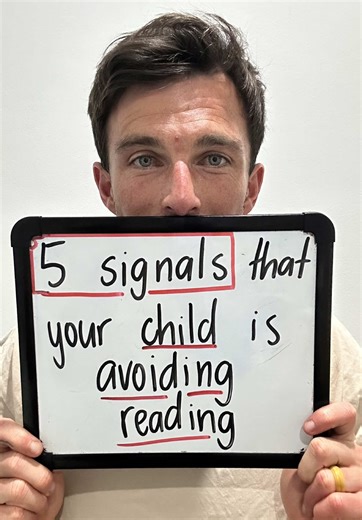 If reading time feels harder than it should, look at the signals. Not the behaviour. Avoidance is communication! #readlab #earlyliteracy #kidsreading #learntoread #earlychildhoodeducation