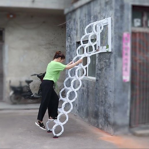 Folding ladder, wall hanging attic ladder, telescopic folding ladders, ladders with handrails