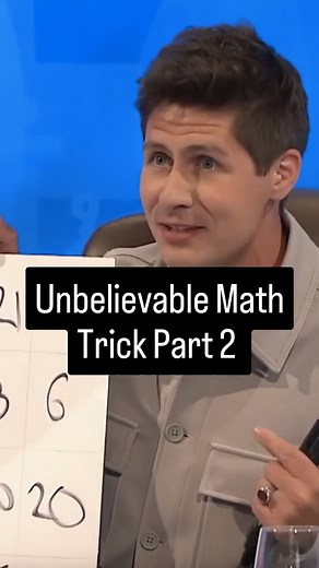 8.7K views · 24 reactions | Unbelievable Maths Trick Part 1 #countdown #magic #mathtrick | Ben Hanlin | Facebook