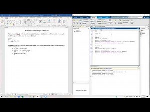 3 2 Areas and Integrals in MATLAB