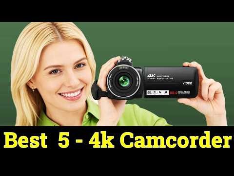 👉TOP 5 Best 4k Camcorder in 2026(Buying Guide)