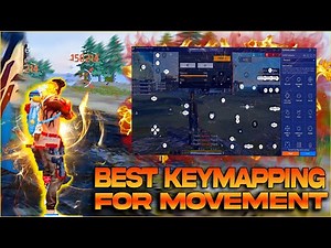 FREEFIRE Best Keymapping for free fire PC 🎯 | Bluestacks 5 Easy Custom HUD For New Emulator Players