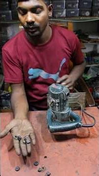 Bosch GDC 120 Marble Cutter Carbon Brush Change | Marble Cutter Repair #bosch #powertools #repair