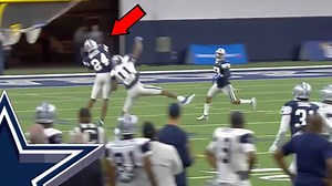 law nation sports: dallas cowboys training camp: awuzie interception, schultz deep catch, and team drills!