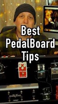 Best Pedalboard Tips & Tricks with Effects and Cables Info #guitartips #pedalboard #effects #pedals