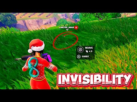 HOW TO DO THE FIRST INVISIBILITY GLITCH IN FORTNITE CHAPTER 5 UNDERGROUND #fortnite #glitches