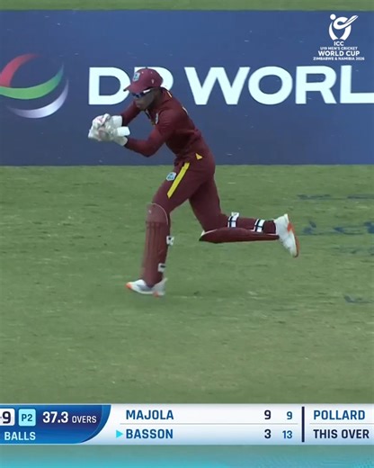 The final wicket rolls in for the West Indies as they defeat South Africa to take a famous win 💪 Watch the #U19WorldCup LIVE, broadcast details 📺 https://www.icc-cricket.com/tournaments/u19-cricket-worldcup-2026/news/broadcast-details-for-icc-u19-men-s-cricket-world-cup | ICC - International Cricket Council