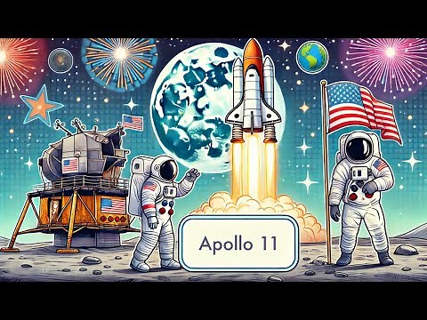 Apollo 11 and Neil Armstrong Sing Along | Fun Educational Kids Song!