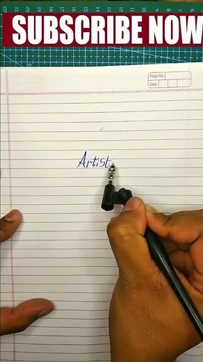 How to use calligraphy dip pen with ink dropper bottle | #shorts