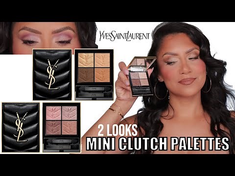 *new 2 looks* YSL BEAUTY COUTURE MINI CLUTCH EYESHADOW PALETTE + SWATCHES & REVIEW | MagdalineJanet