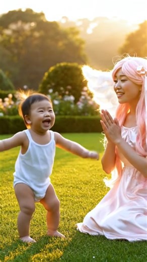 Cute baby singing with an angel" #Learn English Poem with Fun! 🌟 #NurseryRhymes#CuteBaby #ToddlerSon