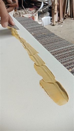 How to fill a crack in wood using wood filler. #woodfinishing #woodworking #fblifestyle #catduco | Nurhady Senory