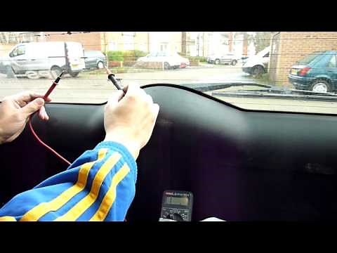 How to Repair Rear Windscreen Heater Lines