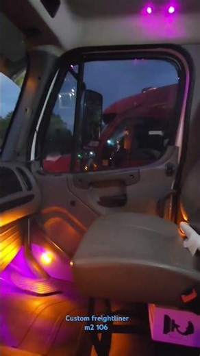 Freightliner M2 With Dual Custom Lights interior