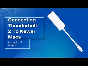 How To Connect A Thunderbolt Device To Mac Studio and Newer Macs