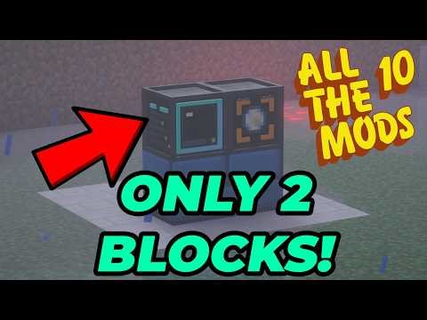 Most Efficient Mob Farm! ATM10 | Hostile Neural Networks Guide