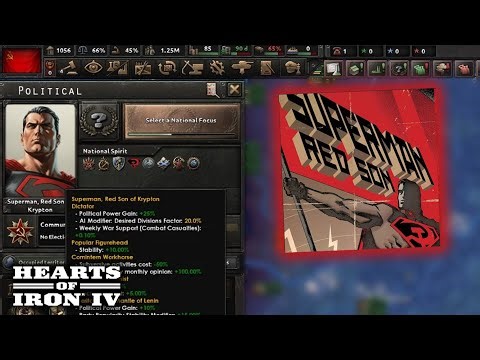 🔴LIVE | JIKA SUPERMAN JATUH DI UNI SOVIET - HOI IV: Superman Red Son