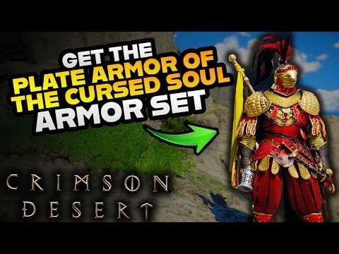 Crimson Desert How To Get Plate Armor Of Cursed Soul FULL Set Guide & All Locations