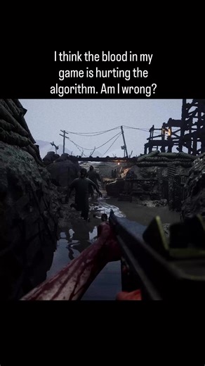 I’m curious if I’m imagining this or not. Whenever I post the actual combat from Milo, the clips seem to do worse. Is it the violence, or is the hook just bad? ‘Milo’ is an online co-op horde shooter heavily inspired by the early Call of Duty Zombies mode like in World at War. It’s a passion project I’ve been working on for nearly 5 years and I'm preparing to release a demo update soon. Early access for 'Milo' begins in 2026. If you’d like to support the development of my game use the link on my