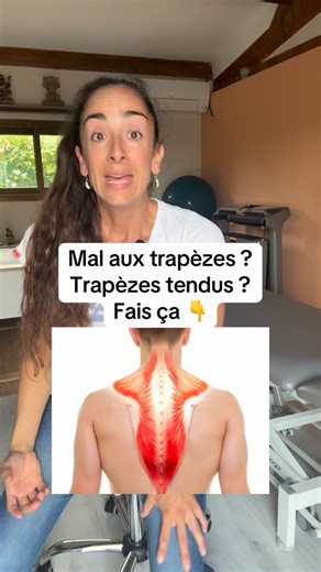 113K views · 14K reactions | Je te montre un exercice pour soulager les trapèzes, pas de surprise : du renforcement musculaire ! | KinéMargaux | Facebook