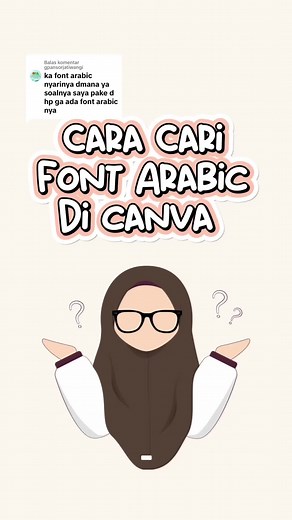 Cara Cari Font Arabic di Canva: Tips & Tutorial
