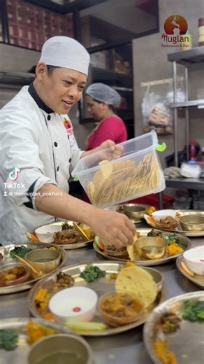 4.9K views · 83 reactions | The Best Thakali Khana in P-Town!#themuglanrestaurant #muglansspecial #thakalispecial #thakalithaliset #restaurantinpokhara #bestplaceintown #pokhara #nepalitiktok #tiktok #nepal | The Muglan Pokhara | Facebook