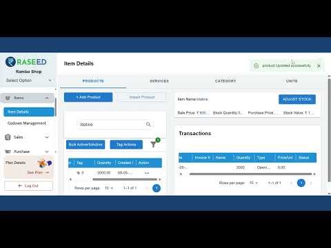 How to Manage Batch Tracking in Raseed | Free Inventory & Billing Software Tutorial