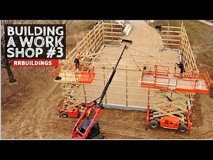 Building a Work Shop: Setting Trusses