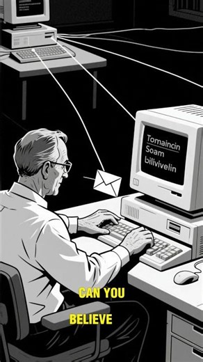 🌐 First Email Sent – 1971 #techhistory