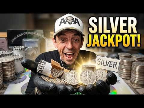 $500 IN SILVER COINS ON THIS HUNT -FRANKLINS & WALKING LIBERTIES!