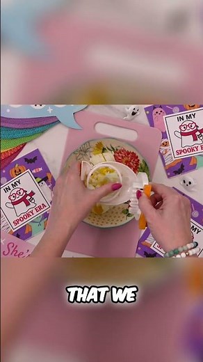 Spooky Ghost Lunch: Easy & Fun Red Era Meal! #shorts