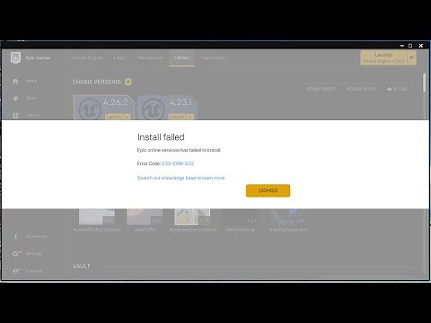 5 Ways To Fix Epic online services has failed to install Error Code: EOS-ERR-1603