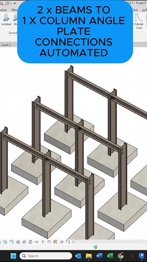Automating Revit Beam to Column Connections