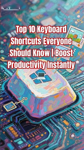 Top 10 Keyboard Shortcuts Everyone Should Know | Boost Productivity Instantly 💻