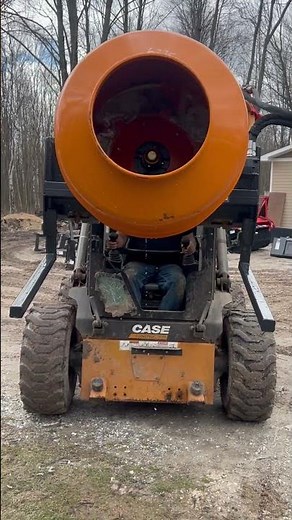 Skid Steer Attachment: Cement Mixer