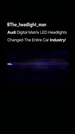 Mauricio Alonso | Explore Audi Matrix headlights !Aadaptive lighting that dynamically adjusts to traffic conditions, providing optimal visibility and... | Instagram