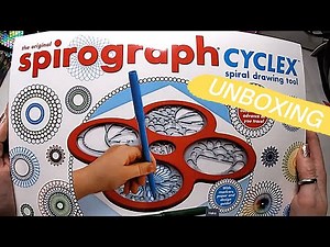 Spirograph Cyclex - unboxing #art #spirograph