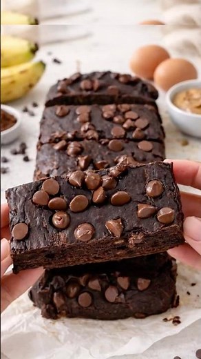 Healthy Choco Banana Cake 🍫