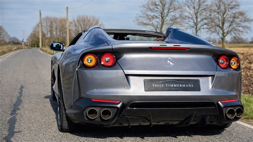 Ferrari unleashes its signature engine sound