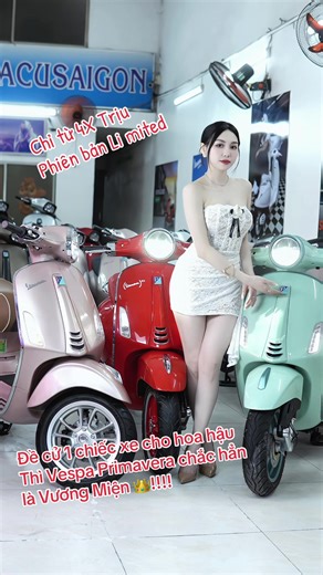 Vespa Primavera mẫu xe Huyền thoại nữ tính sang trọng và đẳng cấp ? #hottren #xuhuong #nhacxuhuong #trending #hot