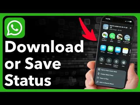 How To Download And Save WhatsApp Status On Your iPhone
