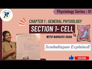 Chapter 1: General Physiology Section 2: CELL JUNCTIONS (SEMBULINGAM EXPLAINED)#1